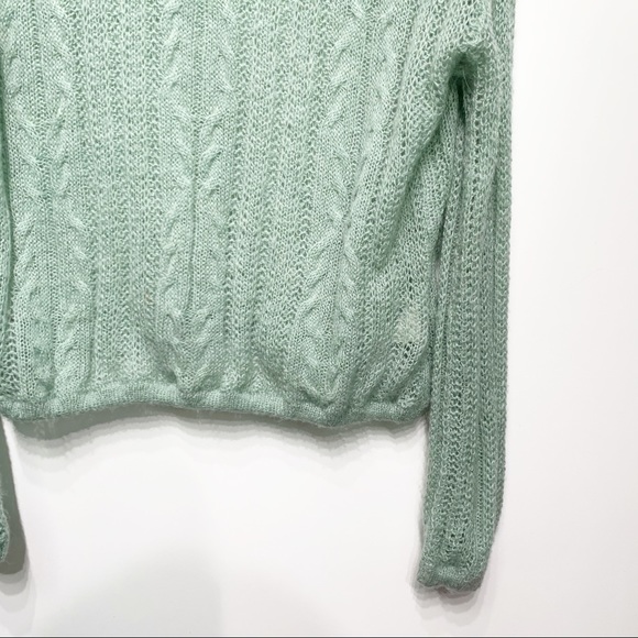 NEW Free People Angel Soft Pullover in Mint - Picture 6 of 9